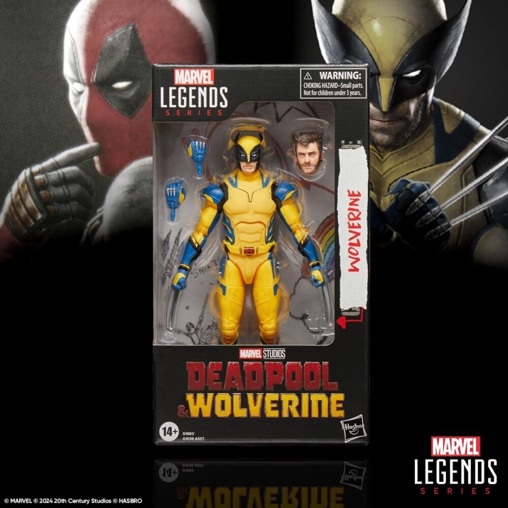 Figura de acción articulada de 16 cm del personaje WOLVERINE MOVIE 2024 MARVEL LEGENDS SERIES de HASBRO