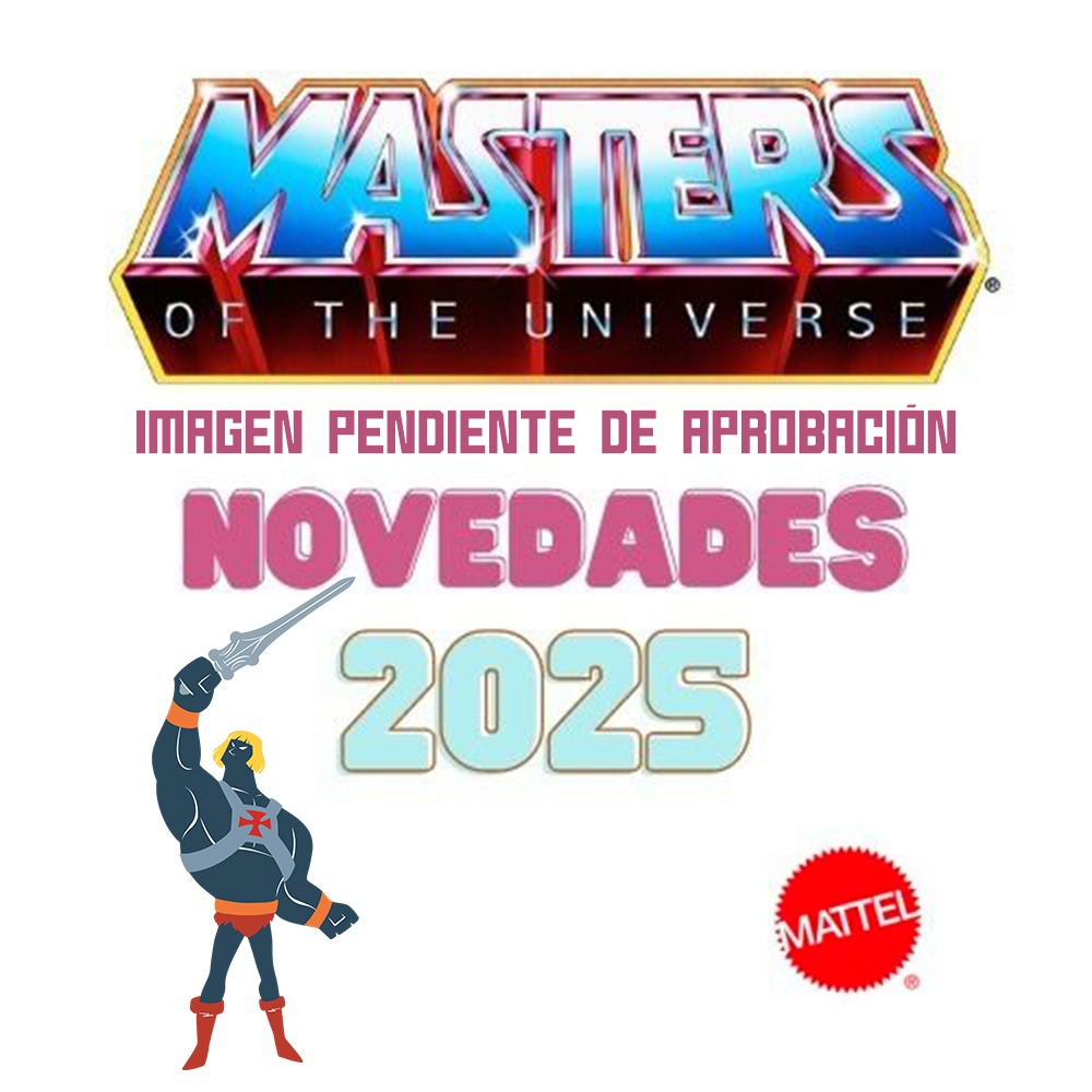 CARTEL NOVEDADES MATTEL MOTU 2025