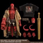 Figura de acción articulada del personaje HELLBOY 30TH ANNIVERSARY EDITION 1/12 de 1000TOYS