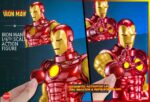 Figura articulada de acción de 30 cm del personaje IRON MAN MARVEL CÓMICS HONO STUDIOS 1/6 de HONO STUDIOS