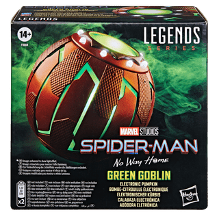 Replica escala 1:1 de CALABAZA ELECTRÓNICA GREEN GOBLIN RÉPLICA MARVEL LEGENDS SERIES de HASBRO