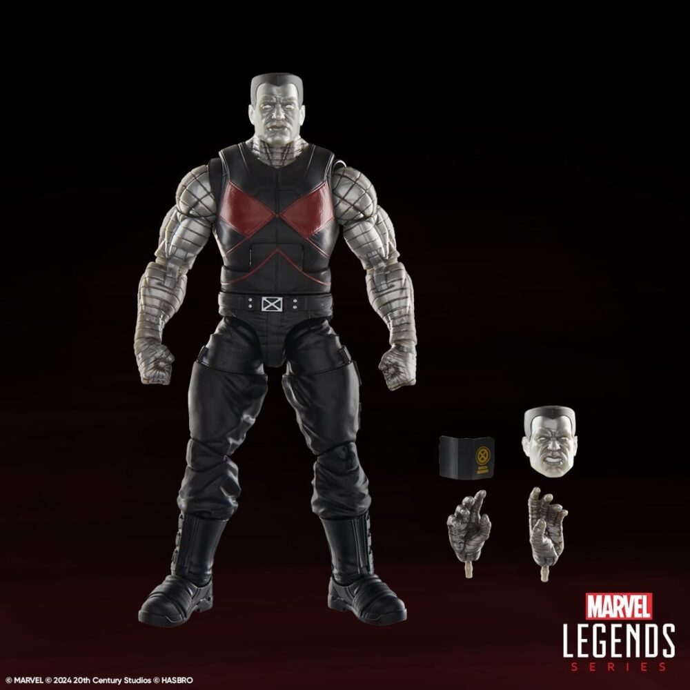 Figura articulada de 17 cm del personaje COLOSSUS MARVEL LEGENDS SERIES de HASBRO