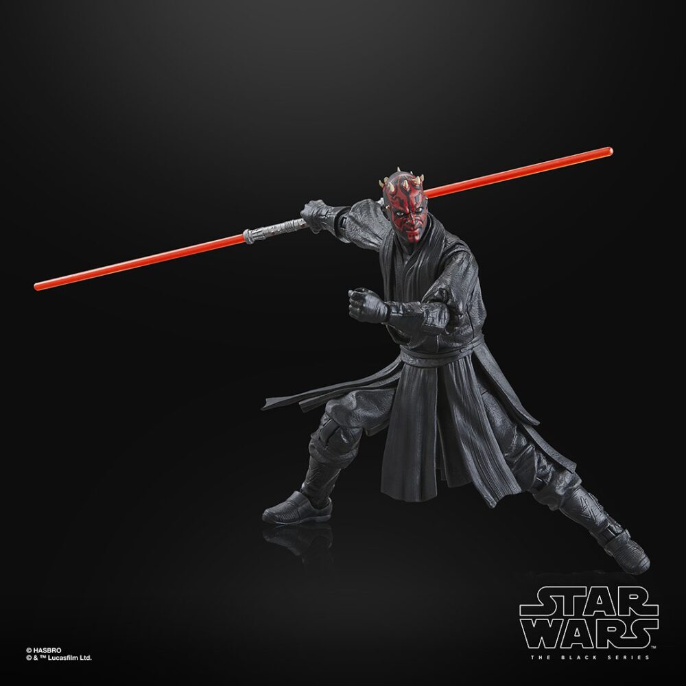 Figura de acción articulada de 16 cm del personaje DARTH MAUL BLACK SERIES STAR WARS de HASBRO