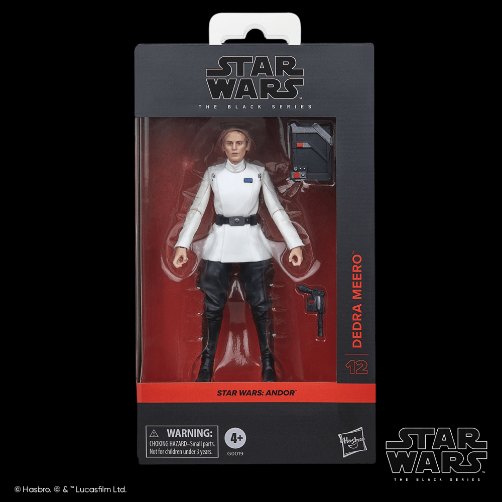 Figura de acción articulada del personaje DEDRA MEERO BLACK SERIES STAR WARS de HASBRO