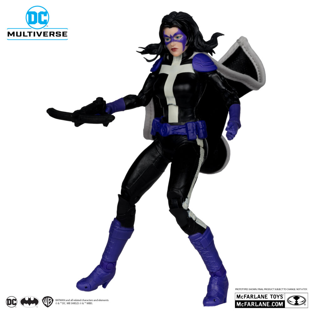 Figura de acción articulada de 17 cm del personaje HUNTRESS (THE NEW 52) DC MULTIVERSE de MCFARLANE TOYS