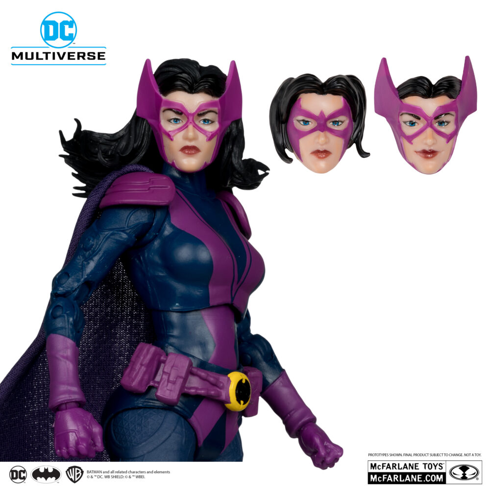 Figura de acción articulada de 17 cm del personaje HUNTRESS (THE NEW 52) DC MULTIVERSE PLATINUM EDITION de MCFARLANE TOYS