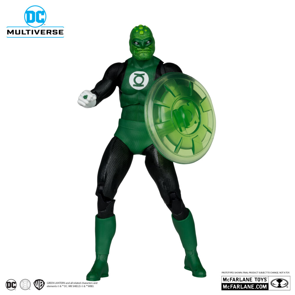 Figura articulada de acción de 17 cm del personaje GREEN LANTERN CORPS DC MULTIVERSE PLATINUM EDITION de MCFARLANE TOYS