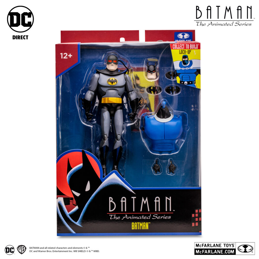 Figura de acción articulada de 16 cm del personaje BATMAN ANIMATED SERIES (BAF LOCK-UP) de MCFARLANE TOYS