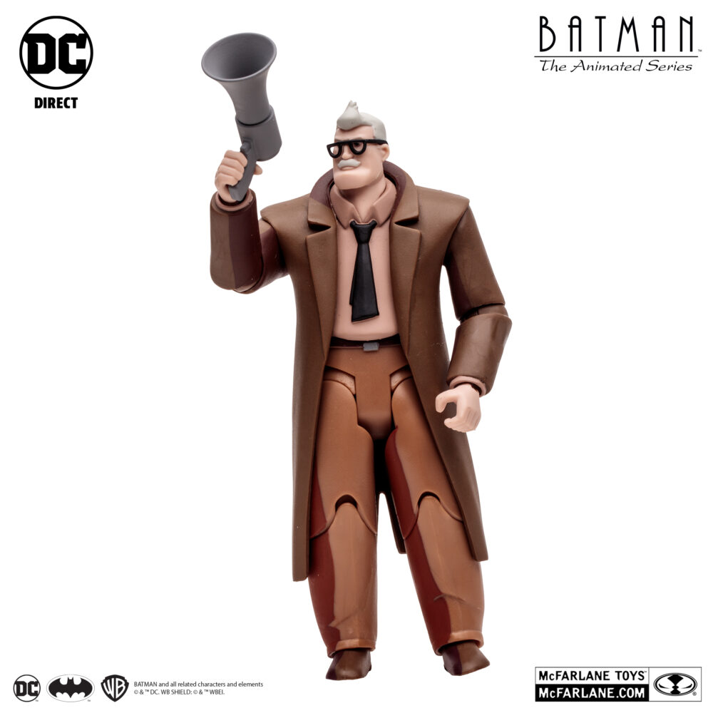 Figura de acción articulada de 15 cm del personaje JAMES GORDON ANIMATED SERIES (BAF LOCK-UP) de MCFARLANE TOYS