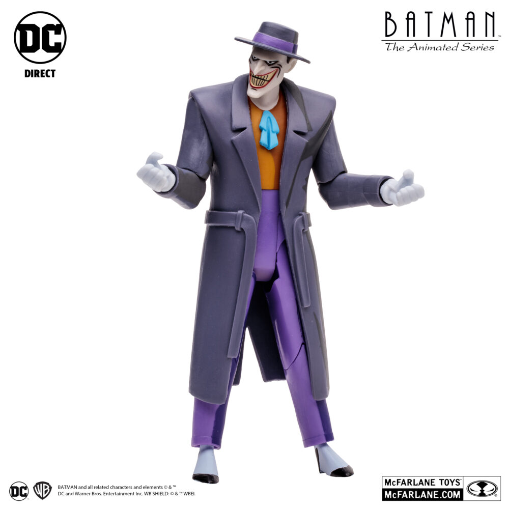 Figura de acción articulada de 15 cm del personaje JOKER ANIMATED SERIES (BAF LOCK-UP) de MCFARLANE TOYS