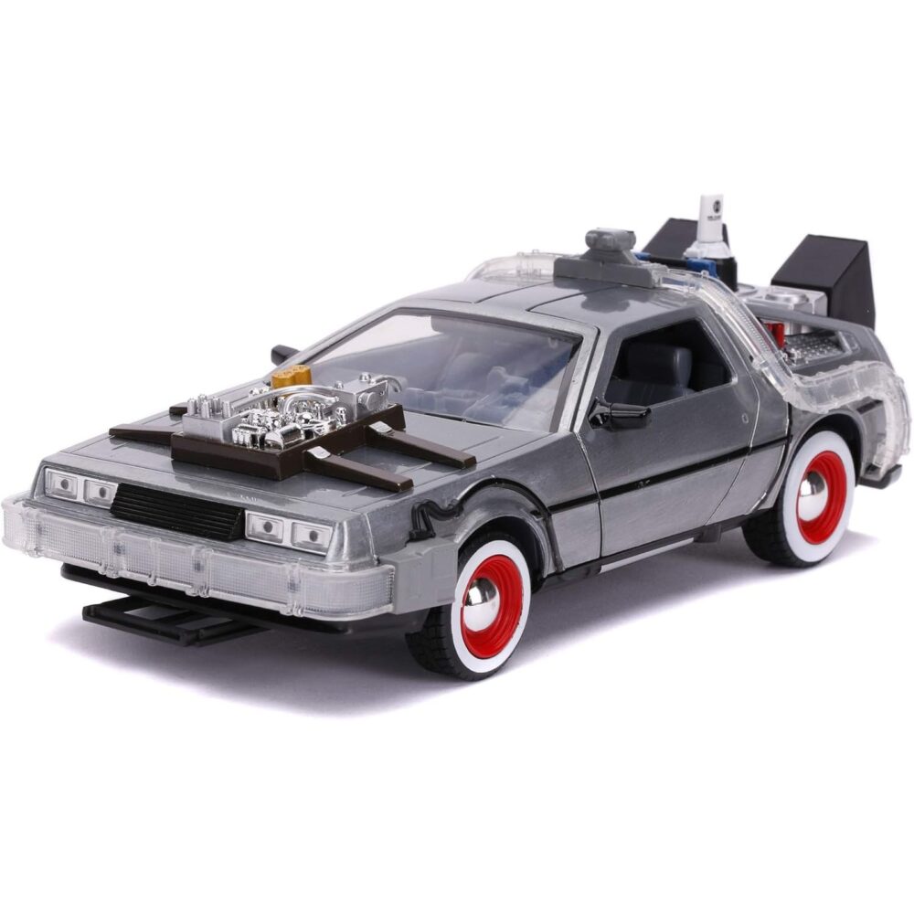 DELOREAN TIME MACHINE BACK TO THE FUTURE III 1/24