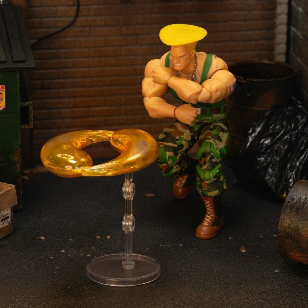 Figura de acción articulada de 16 cm del personaje GUILE ULTRA STREET FIGHTER 1/12 de JADA TOYS