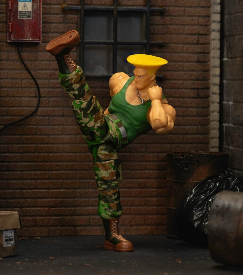 Figura de acción articulada de 16 cm del personaje GUILE ULTRA STREET FIGHTER 1/12 de JADA TOYS