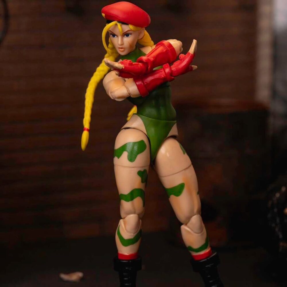 Figura de acción articulada de 16 cm del personaje CAMMY ULTRA STREET FIGHTER 1/12 de JADA TOYS