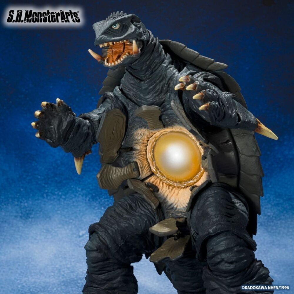 Figura articulada de 15 cm del personaje GAMERA SENDAI DECISIVE BATTLE SH FIGUARTS de TAMASHII NATIONS