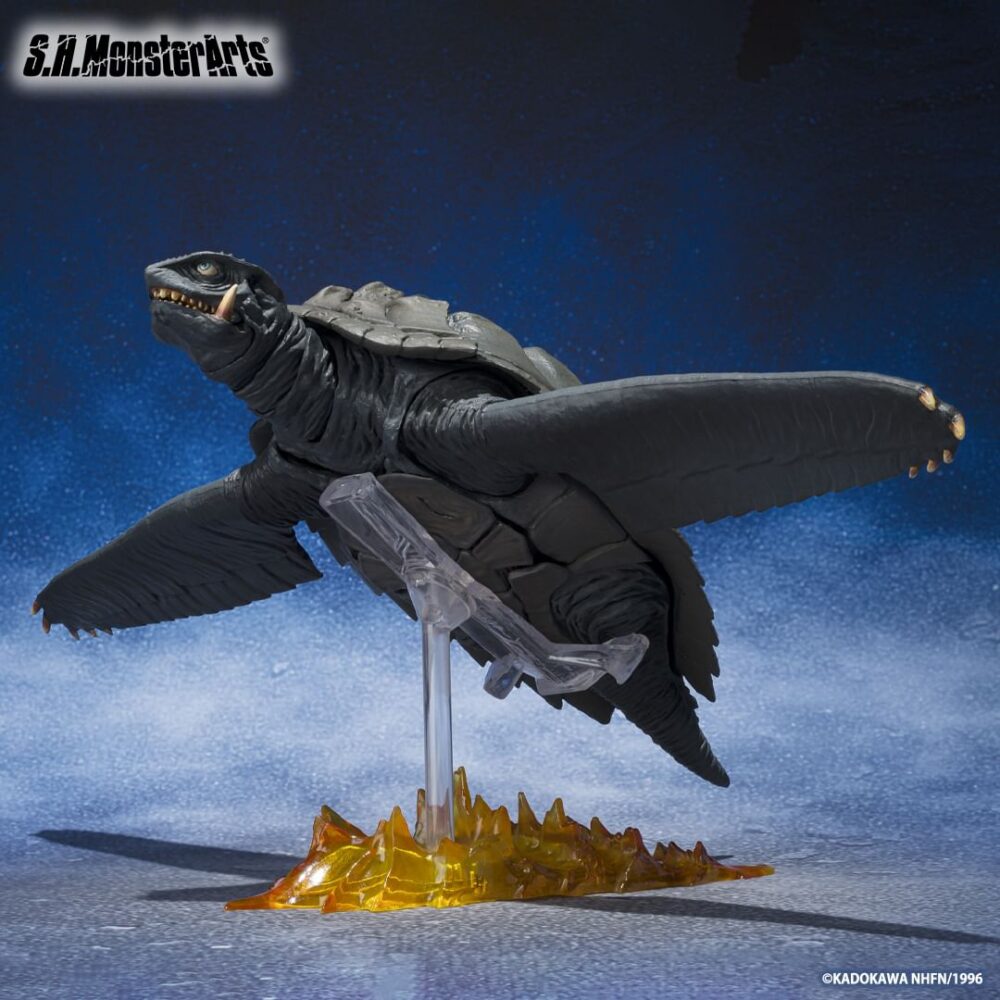 Figura articulada de 15 cm del personaje GAMERA SENDAI DECISIVE BATTLE SH FIGUARTS de TAMASHII NATIONS