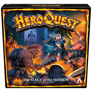 Expansión del juego Heroquest en su versión THE MAGE OF THE MIRROR QUEST PACK ENGLISH de HASBRO