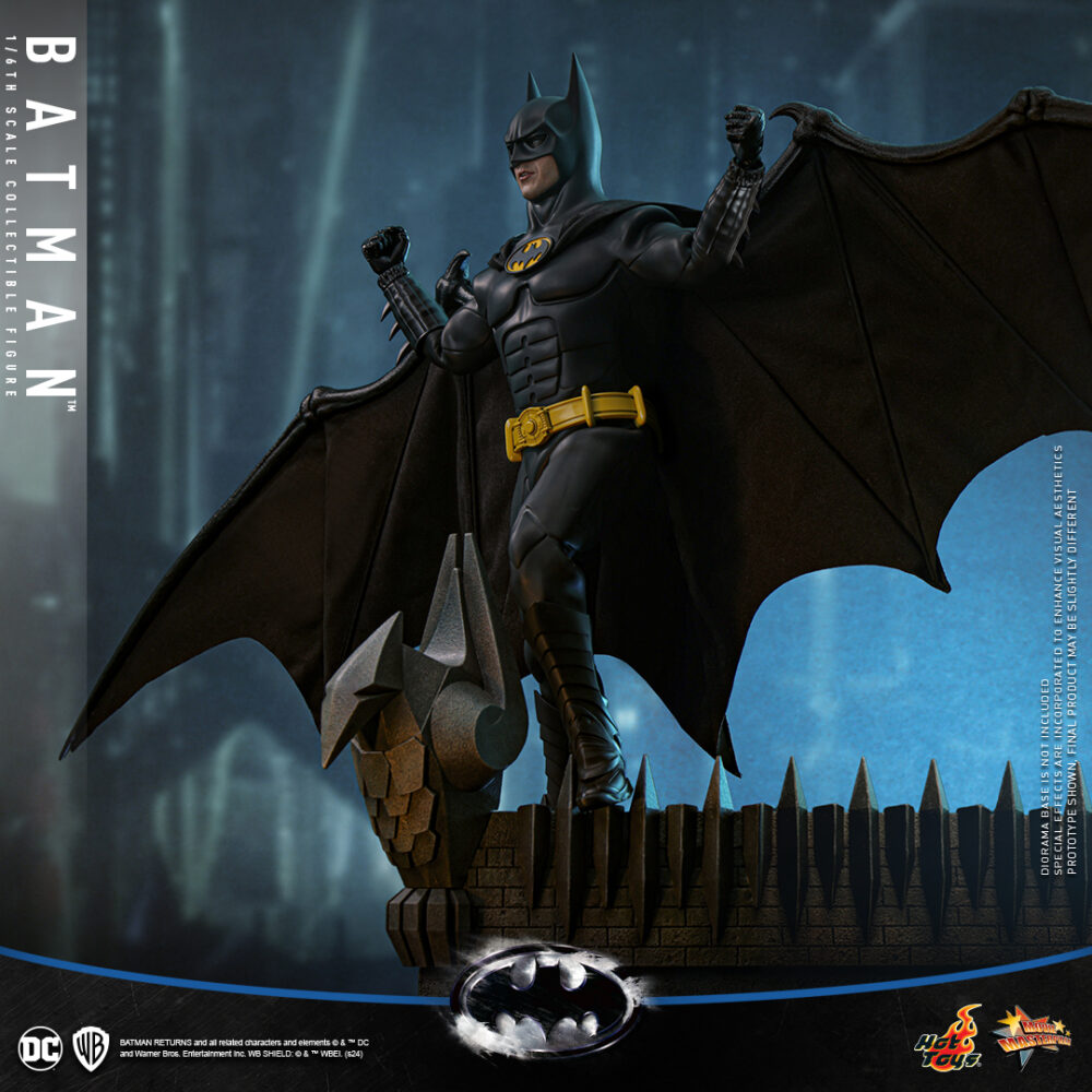 Figura de acción articulada de 30 cm del personaje BATMAN RETURNS MOVIE MASTERPIECE 1/6 HOT TOYS de Hot toys