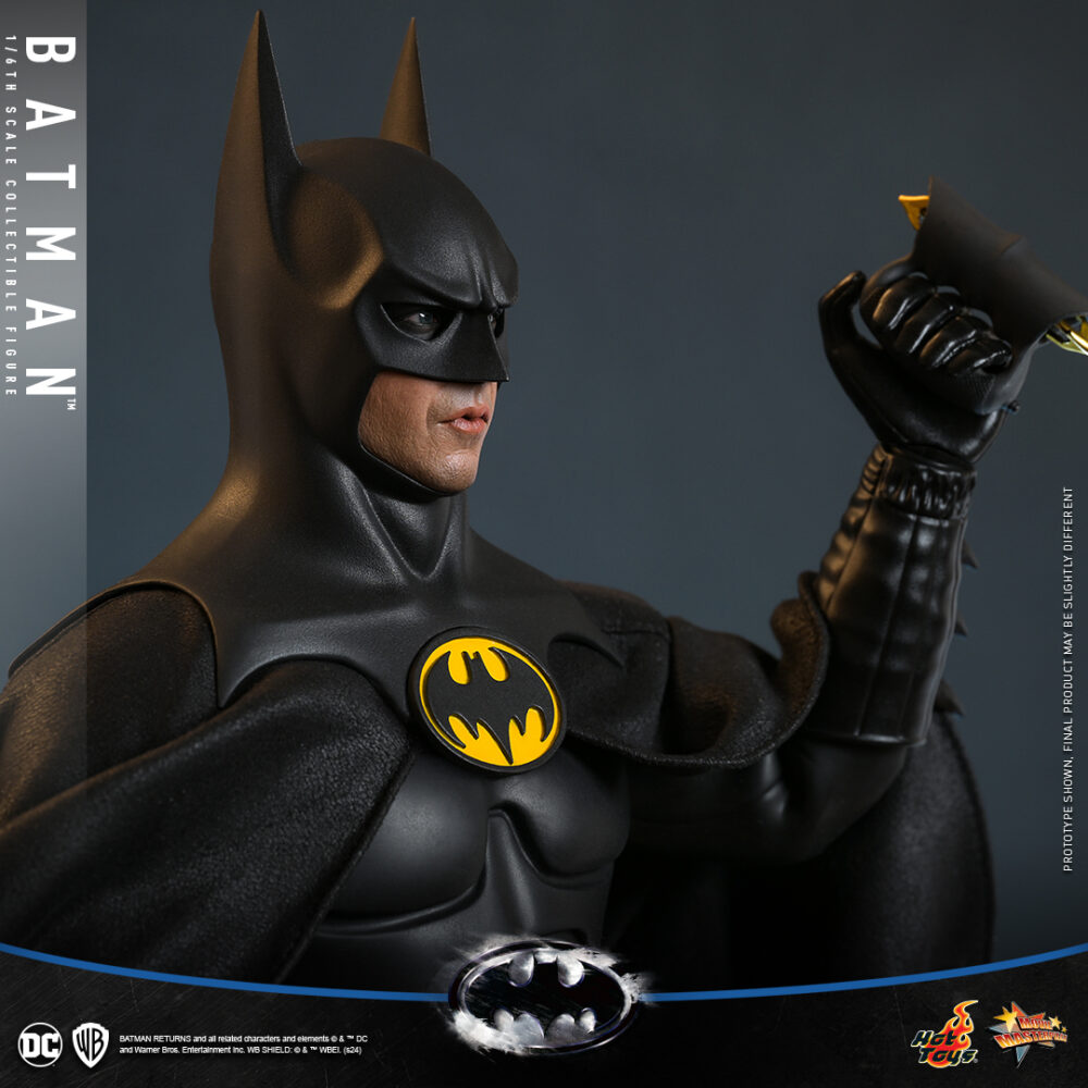 Figura de acción articulada de 30 cm del personaje BATMAN RETURNS MOVIE MASTERPIECE 1/6 HOT TOYS de Hot toys