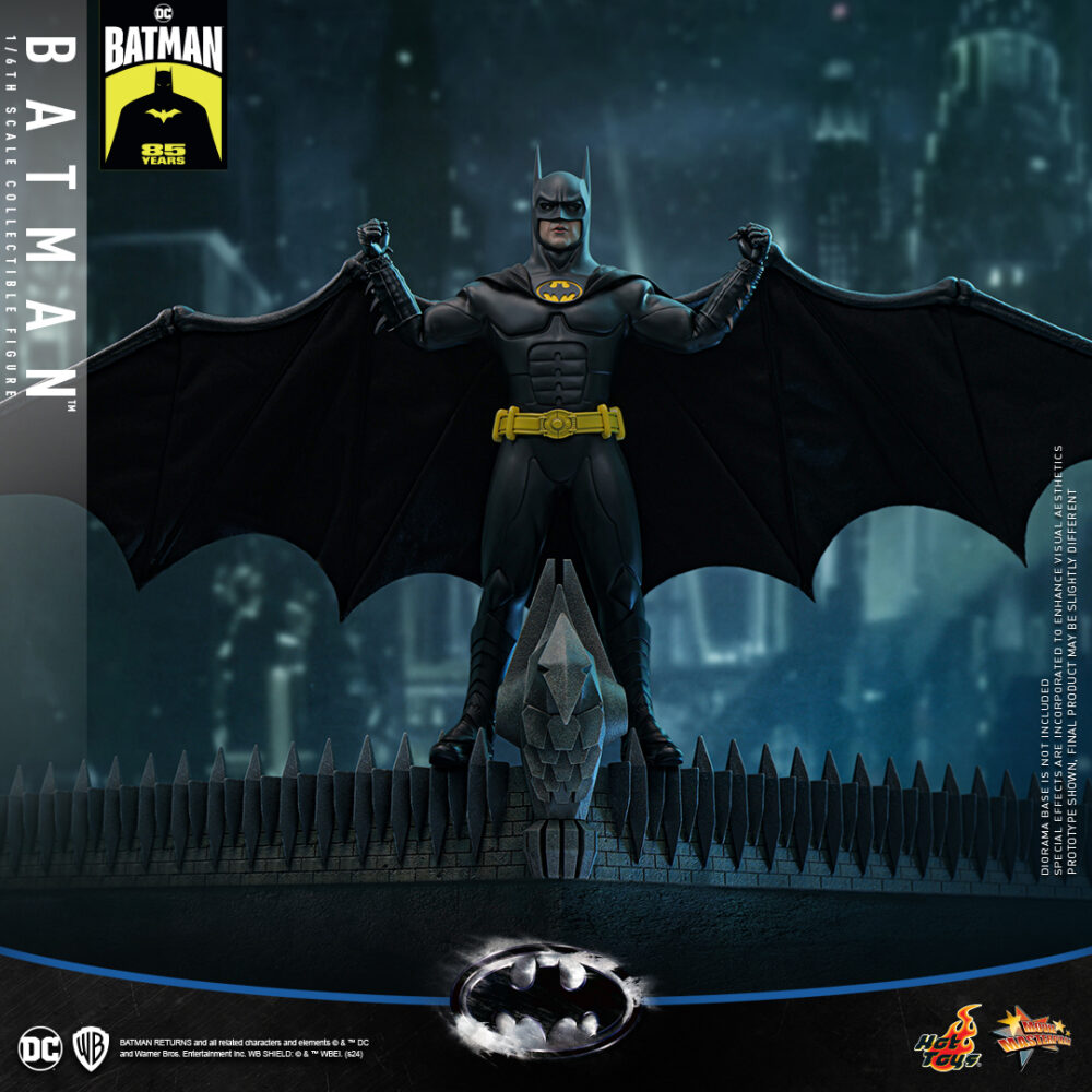 Figura de acción articulada de 30 cm del personaje BATMAN RETURNS MOVIE MASTERPIECE 1/6 HOT TOYS de Hot toys