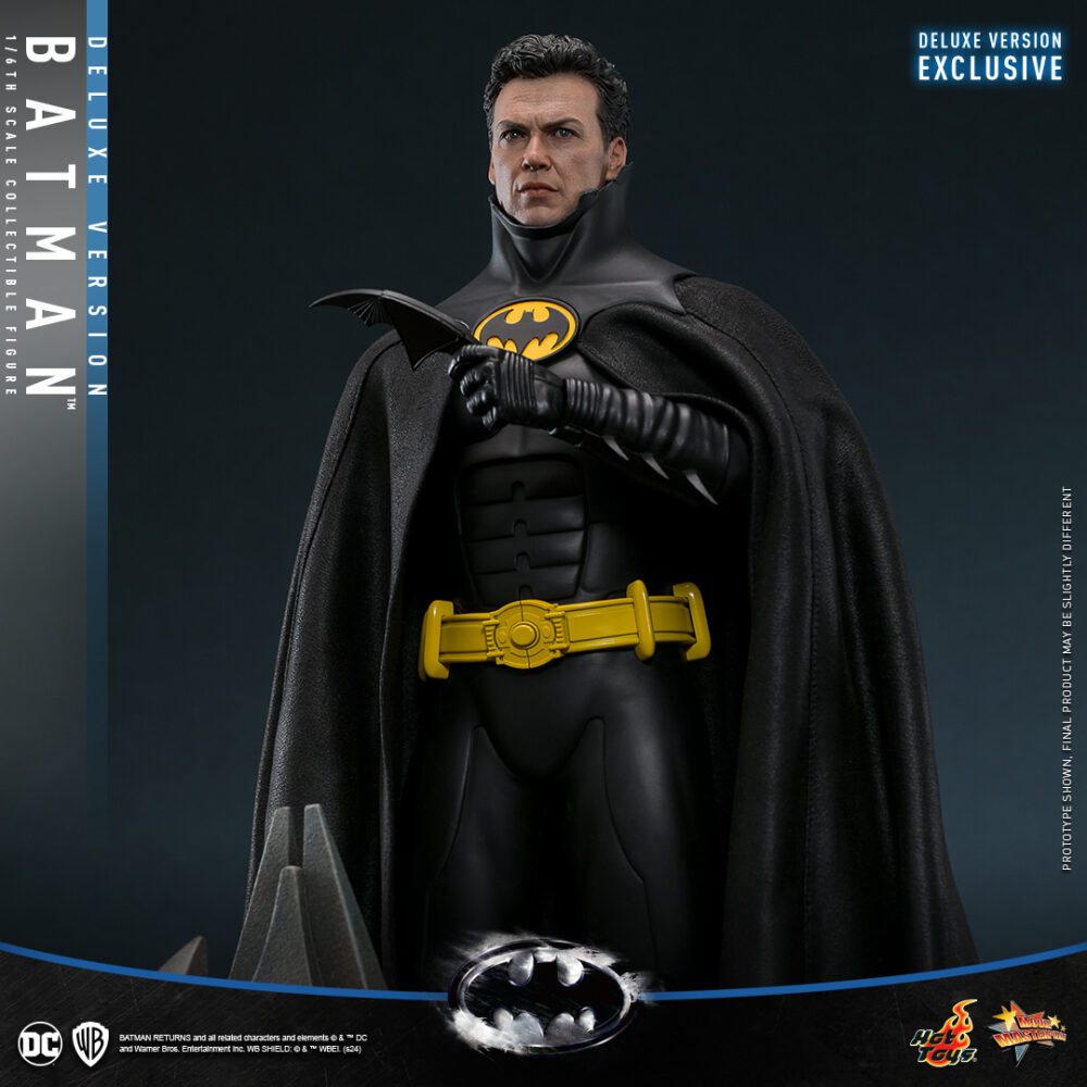 Figura de acción articulada de 30 cm del personaje BATMAN RETURNS DELUXE MOVIE MASTERPIECE 1/6 HOT TOYS de HOT TOYS