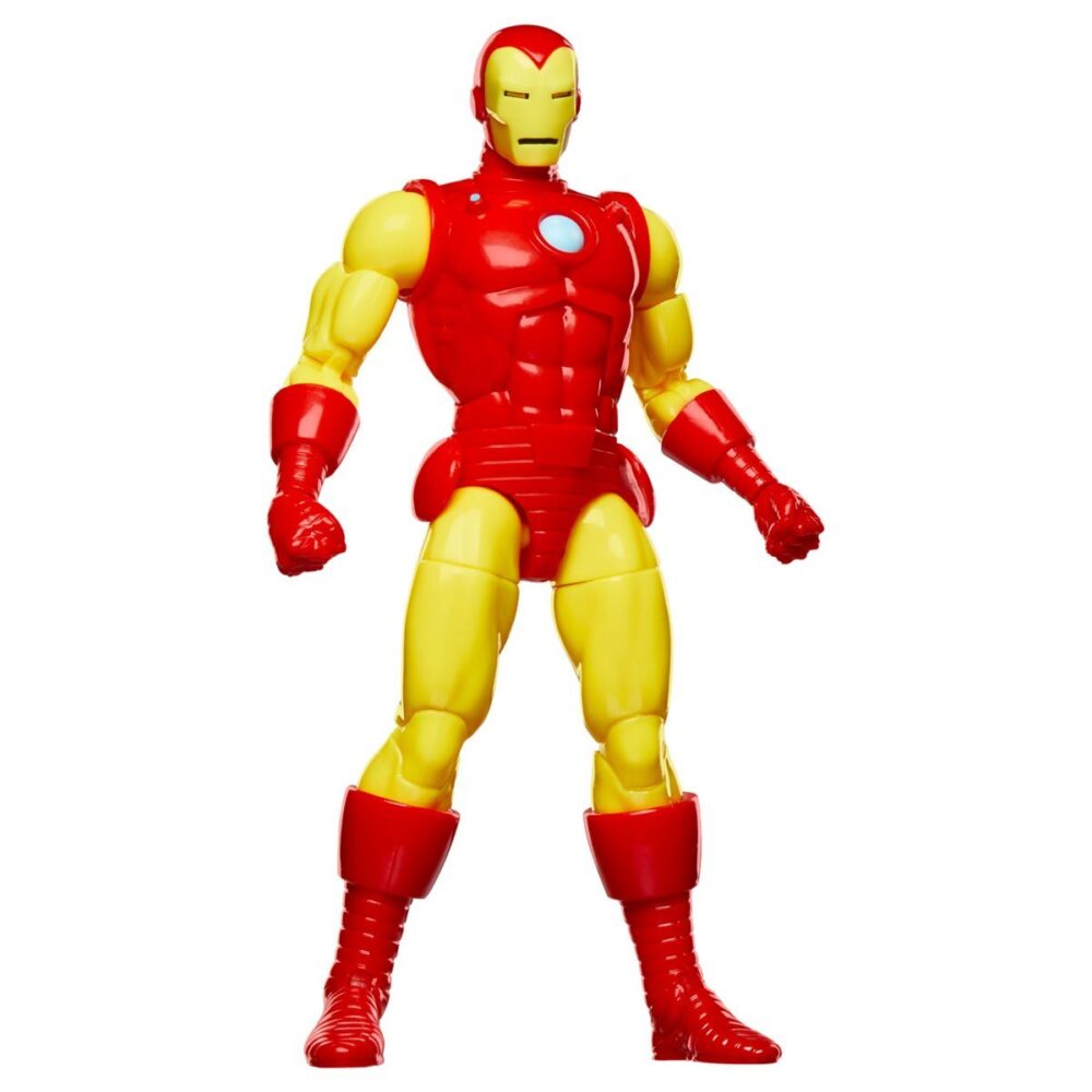 Figura de acción articulada de 16 cm del personaje IRON MAN SECRET WARS MARVEL LEGENDS SERIES de HASBRO