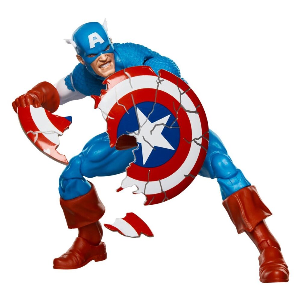 Figura de acción articulada del personaje CAPITAN AMERICA SECRET WARS MARVEL LEGENDS SERIES de HASBRO