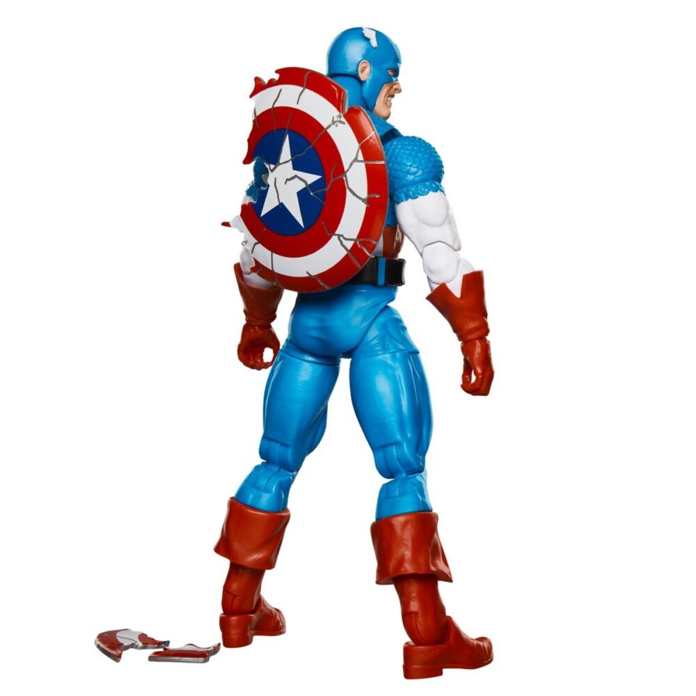 Figura de acción articulada del personaje CAPITAN AMERICA SECRET WARS MARVEL LEGENDS SERIES de HASBRO