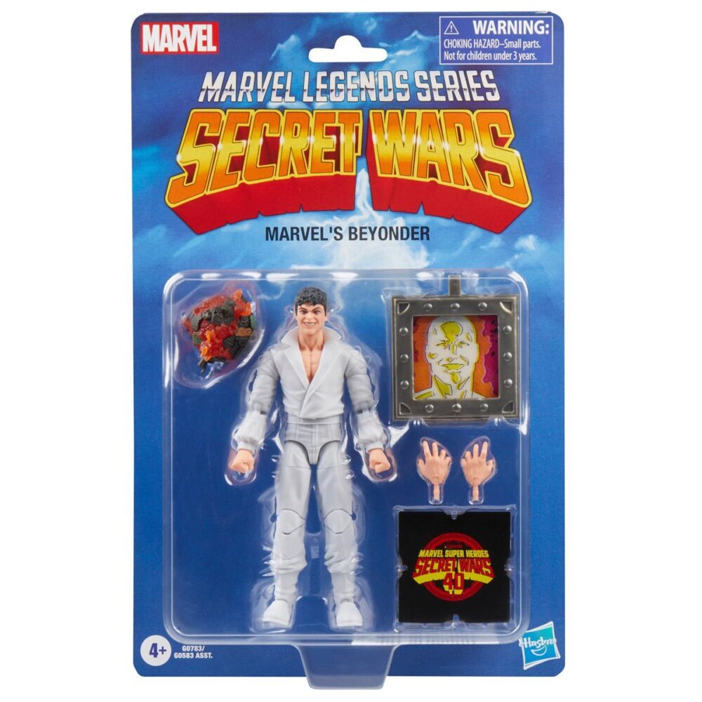 Figura de acción articulada de 16 cm del personaje MARVEL´S BEYONDER SECRET WARS MARVEL LEGENDS SERIES de HASBRO