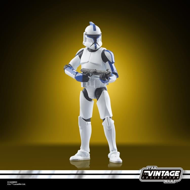 Figura de acción articulada del pesonaje CLONE LIEUTENANT TETH STAR WARS VINTAGE COLLECTION de HASBRO