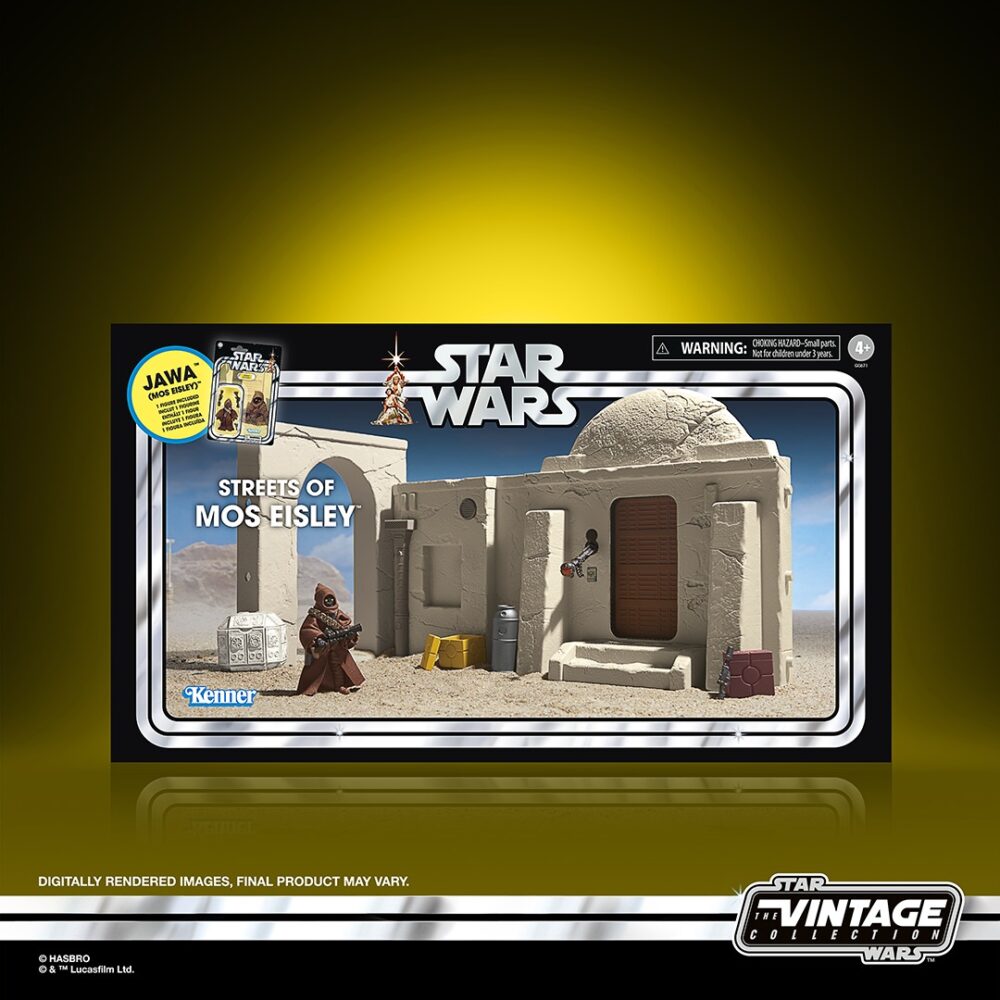 Set de acción apra Vintage collection STREETS OF MOS EISLEY VINTAGE COLLECTION de HASBRO