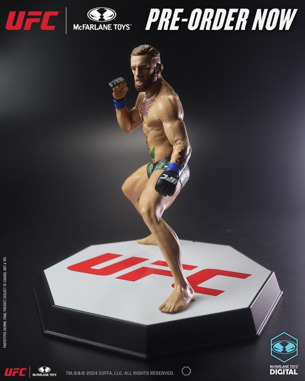 Estatua de 7 Pulgadas del personaje ESTATUA UFC CONOR MCGREGOR de MCFARLANE TOYS