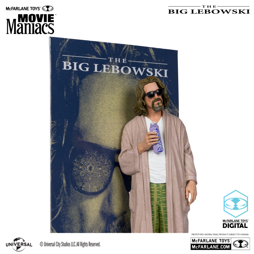 Figura de acción de 17 cm del personaje THE DUDA (EL GRAN LEBOWSKI) MCFARLANE TOYS DIGITAL COLLECTIBLE de MCFARLANE TOYS