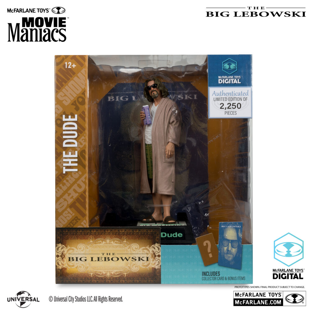 Figura de acción de 17 cm del personaje THE DUDA (EL GRAN LEBOWSKI) MCFARLANE TOYS DIGITAL COLLECTIBLE de MCFARLANE TOYS