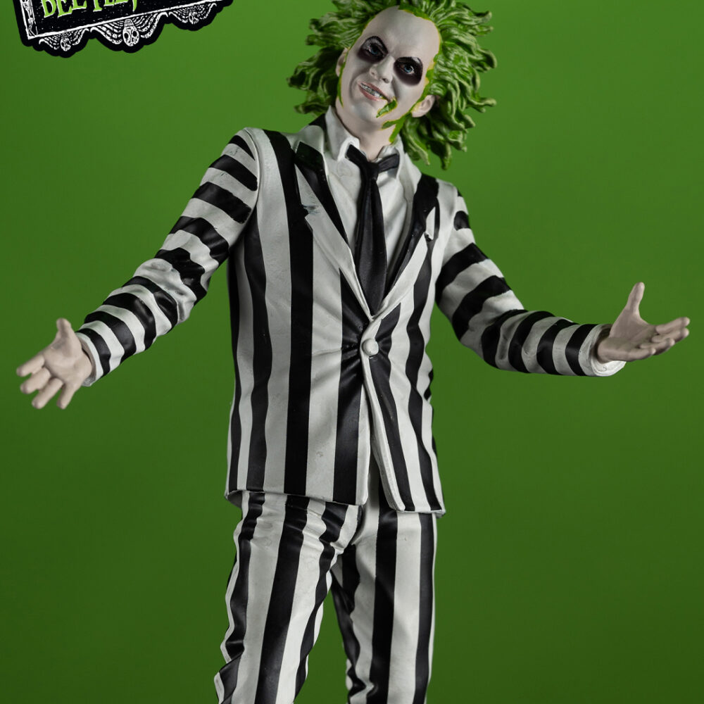 Estatua de 16 cm del personaje ESTATUA BEETLEJUICE MOVIE MANIACS de la marca MCFARLANE TOYS