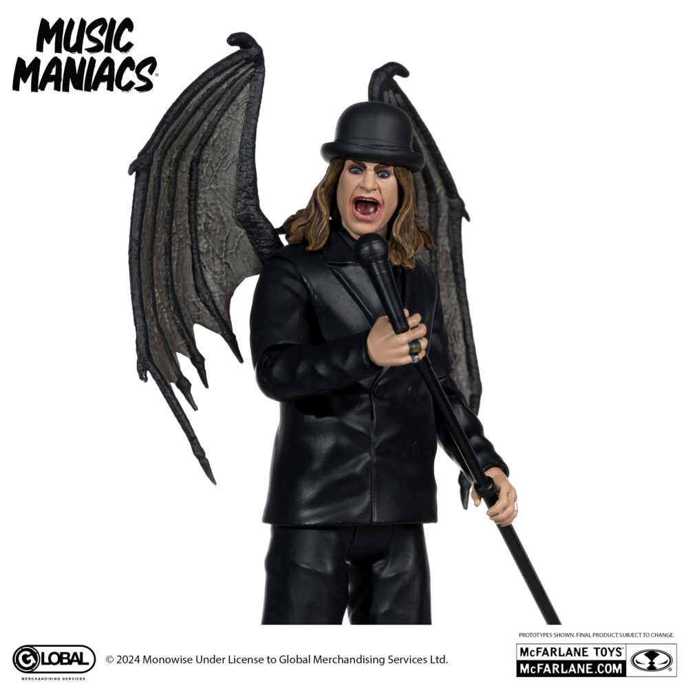 Figura de acción artriculada de 16 cm del personaje OZZY OSBOURNE (MUSIC MANIACS METAL) de MCFARLANE TOYS