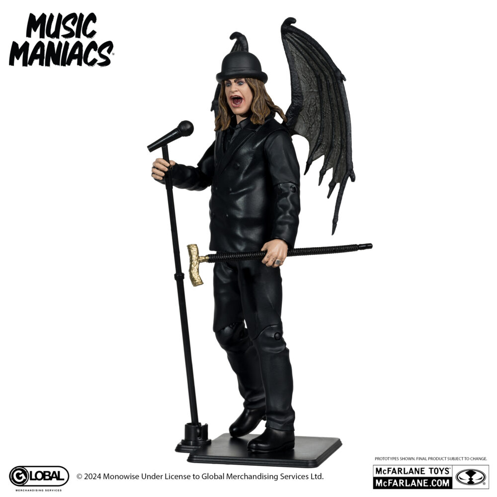 Figura de acción artriculada de 16 cm del personaje OZZY OSBOURNE (MUSIC MANIACS METAL) de MCFARLANE TOYS