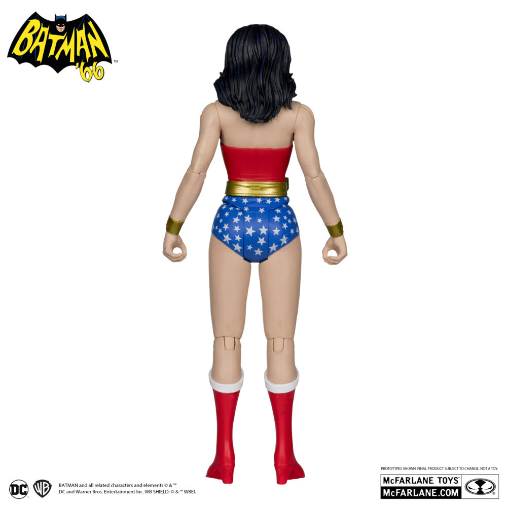 Figura de acción articulada de 15 cm del personaje WONDER WOMAN (BATMAN 66´ COMIC) de MCFARLANE TOYS