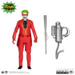 Figura articulada de 16 cm del personaje JOKER CON MASCARA (BATMAN 66´ COMIC) de MCFARLANE TOYS