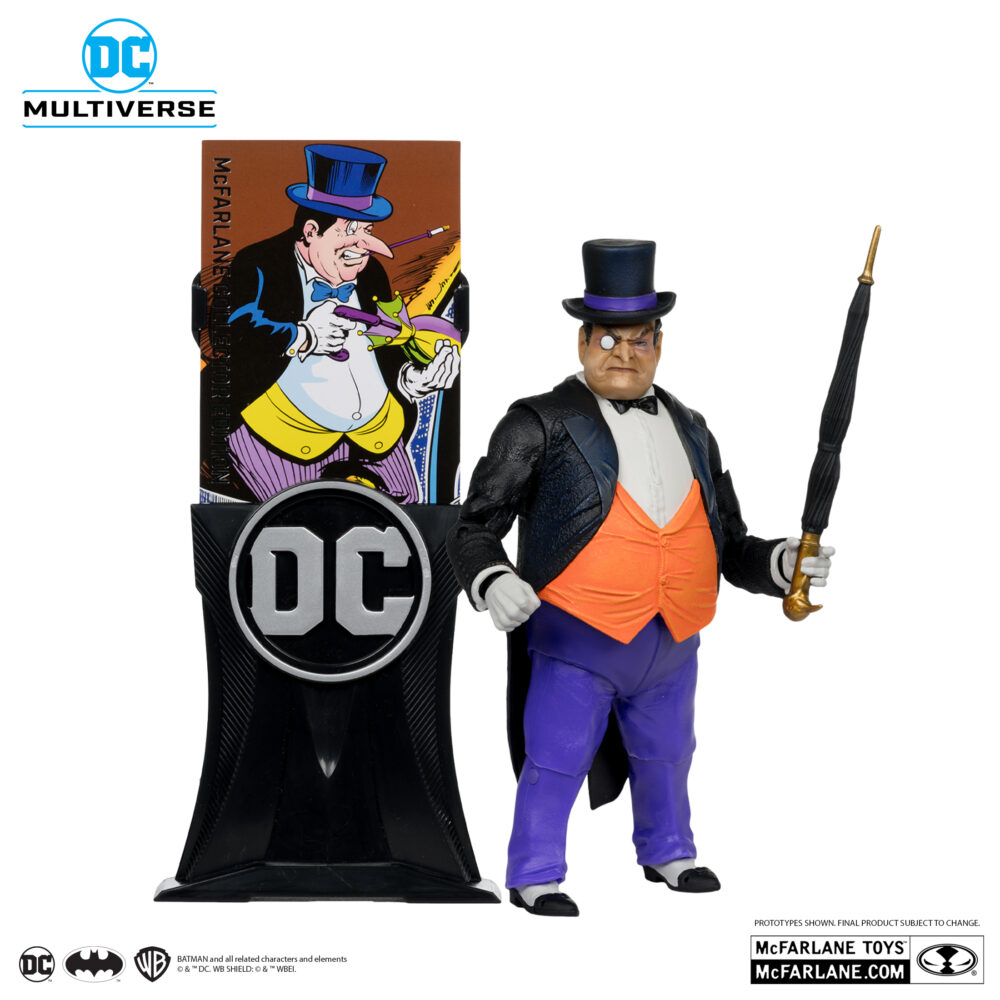 Figura de acción articulada de 16 cm del personaje PENGUIN MCFARLANE COLLECTOR EDITION 12 DC MULTIVERSE de MCFARLANE TOYS