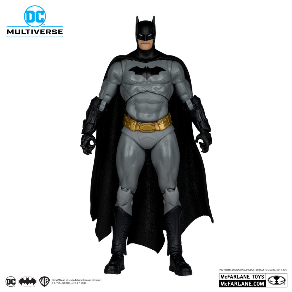 Figura de acción de 17 cm del personaje BATMAN WITH BAT-GLIDER DC MULTIVERSE GOLD LABEL de la marca MCFARLANE TOYS