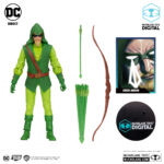 Figura de acción articulada de 16 cm del personaje GREEN ARROW LONGBOW HUNTER DIGITAL COLLECTIBLE de MCFARLANE TOYS