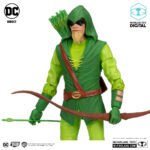 Figura de acción articulada de 16 cm del personaje GREEN ARROW LONGBOW HUNTER DIGITAL COLLECTIBLE de MCFARLANE TOYS