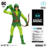 Figura de acción articulada de 16 cm del personaje GREEN ARROW LONGBOW HUNTER DIGITAL COLLECTIBLE de MCFARLANE TOYS