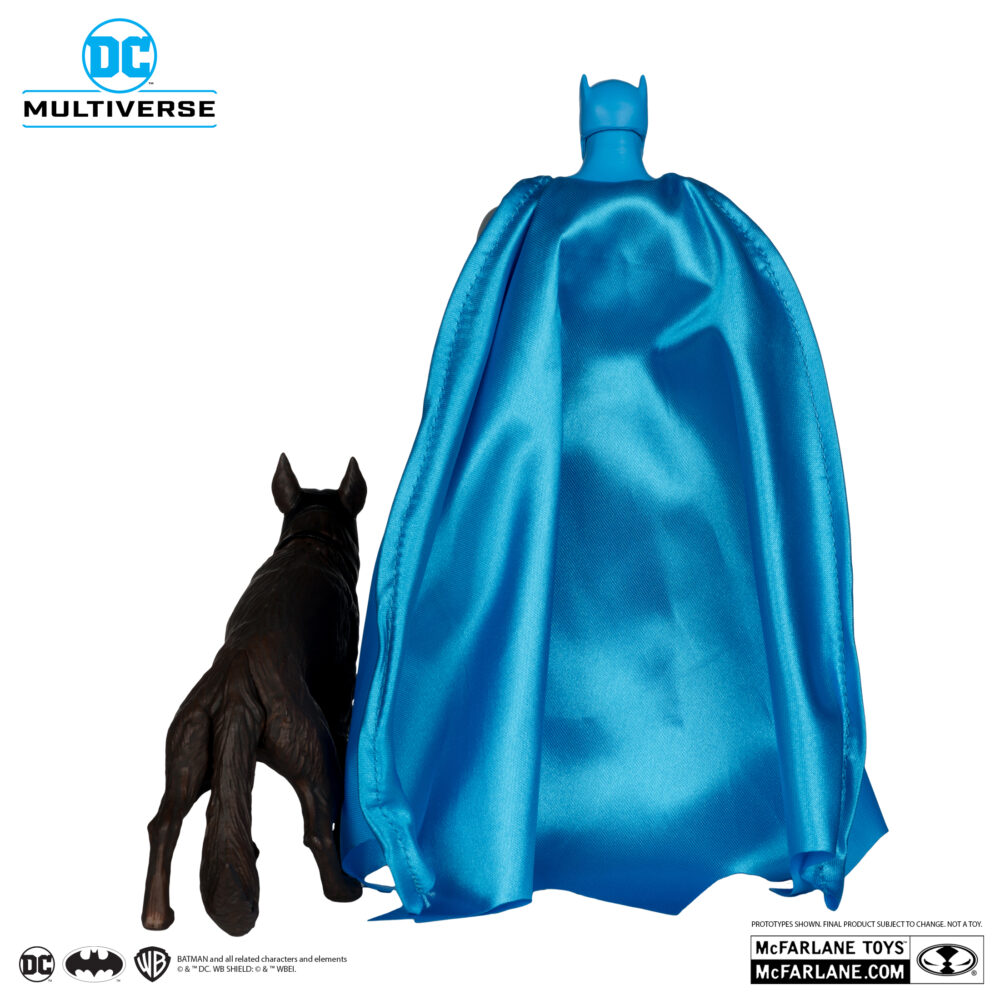 Figura de acción articulada de 17 cm del personaje BATMAN & ACE THE BAT-HOUND (SILVER AGE) DC MULTIVERSE de MCFARLANE TOYS