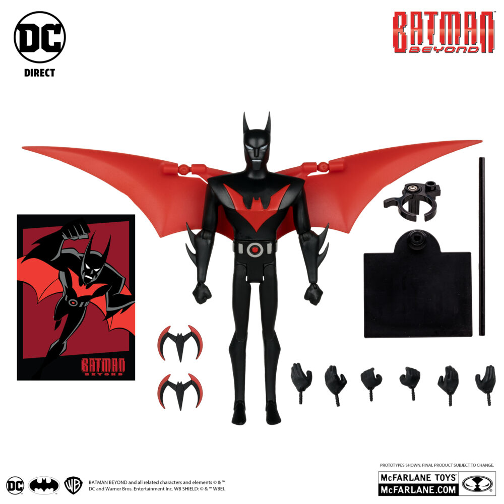 Figura de acción articulada de 16 cm del personaje BATMAN BEYOND GOLD LABEL de MCFARLANE TOYS