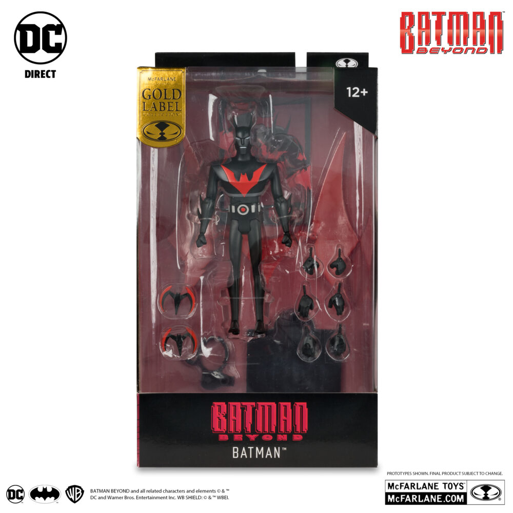 Figura de acción articulada de 16 cm del personaje BATMAN BEYOND GOLD LABEL de MCFARLANE TOYS