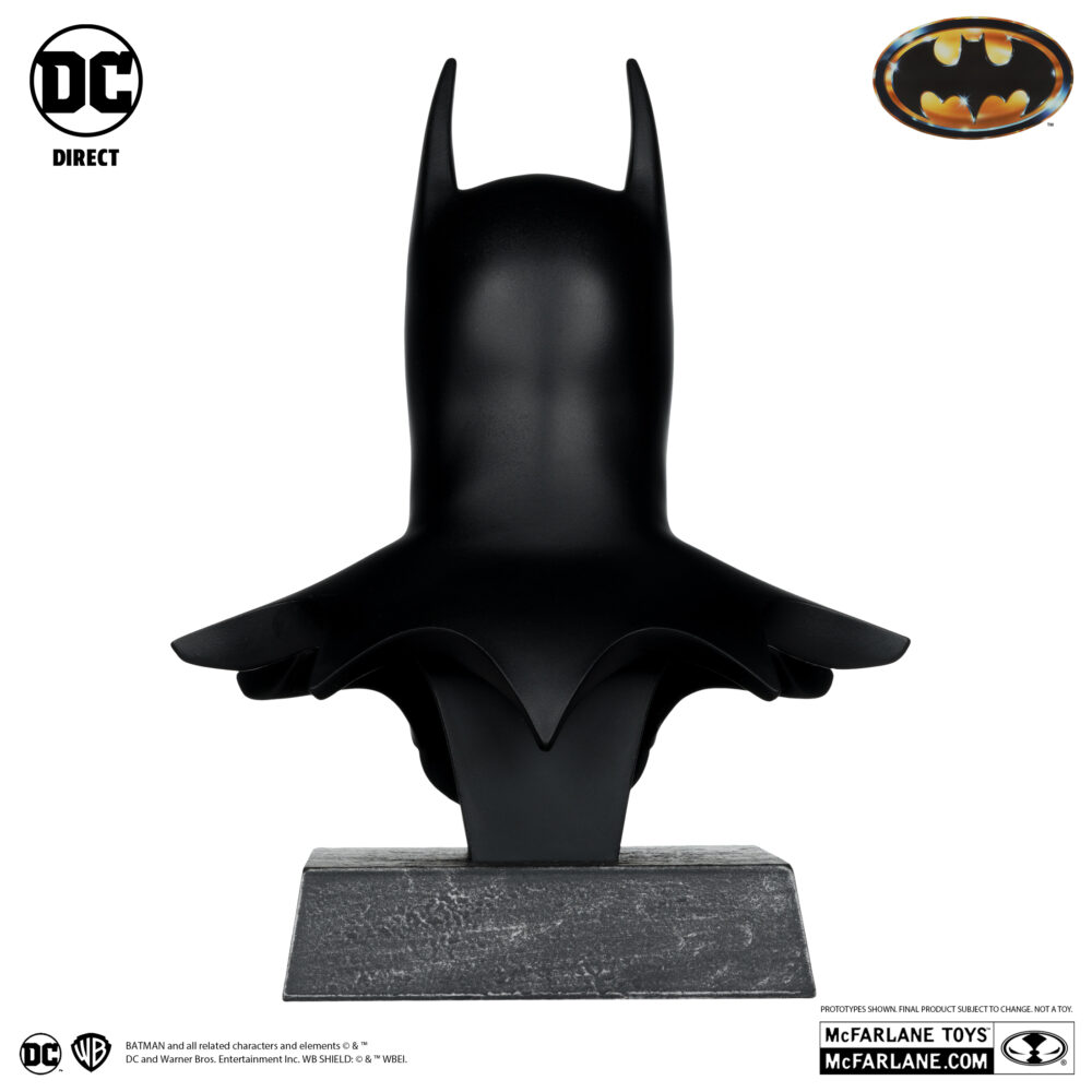 RÉPLICA 1/3 MÁSCARA DE BATMAN 1989 DE MCFARLANE TOYS