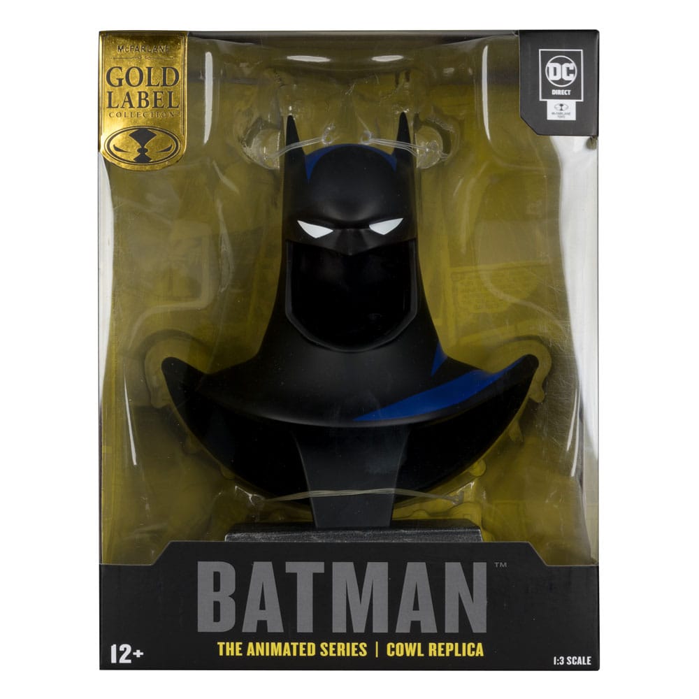 RÉPLICA 1/3 MÁSCARA DE BATMAN ANIMATED SERIES de MCFARLANE TOYS