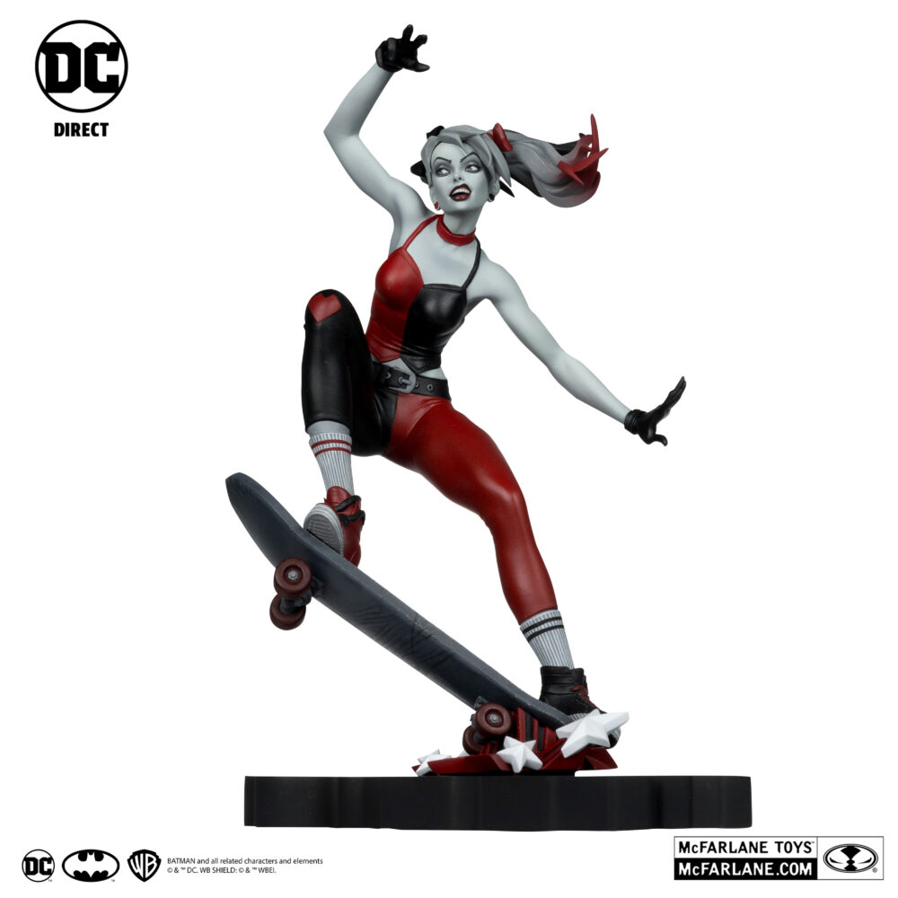 Estatua de 30 cm del personaje ESTATUA HARLEY QUINN POR IVAN TAO de MCFARLEN TOYS